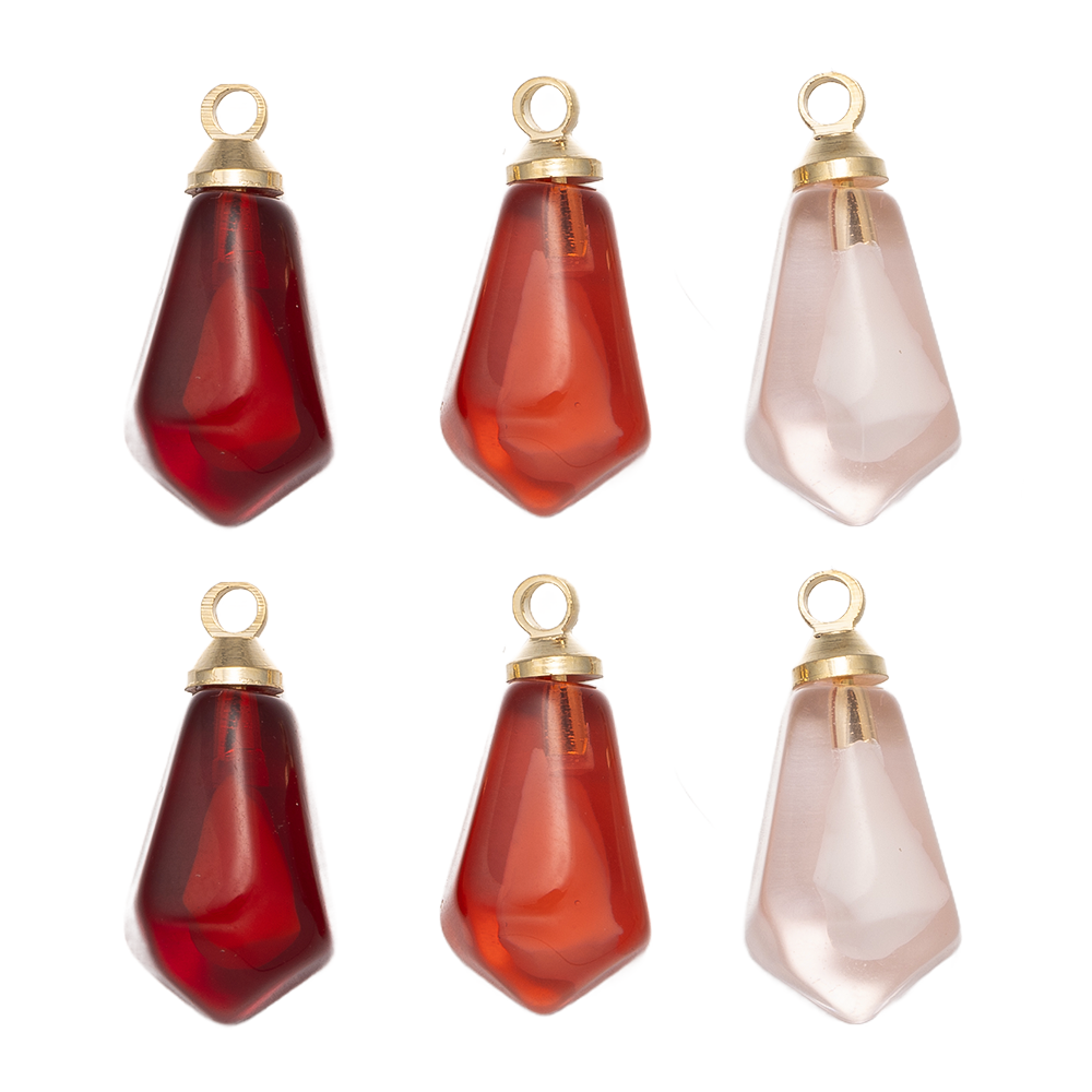 Resin Craft Material - 10pcs/Lot Fruit Pomegranate Seed Pendant For