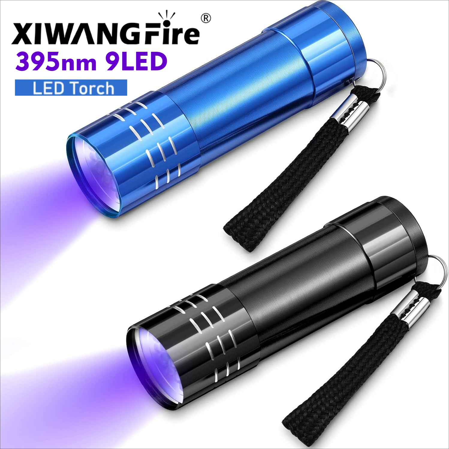 Epoxy Uv Resin Kit - 9LED Flashlight UV Resin Curing Lamp