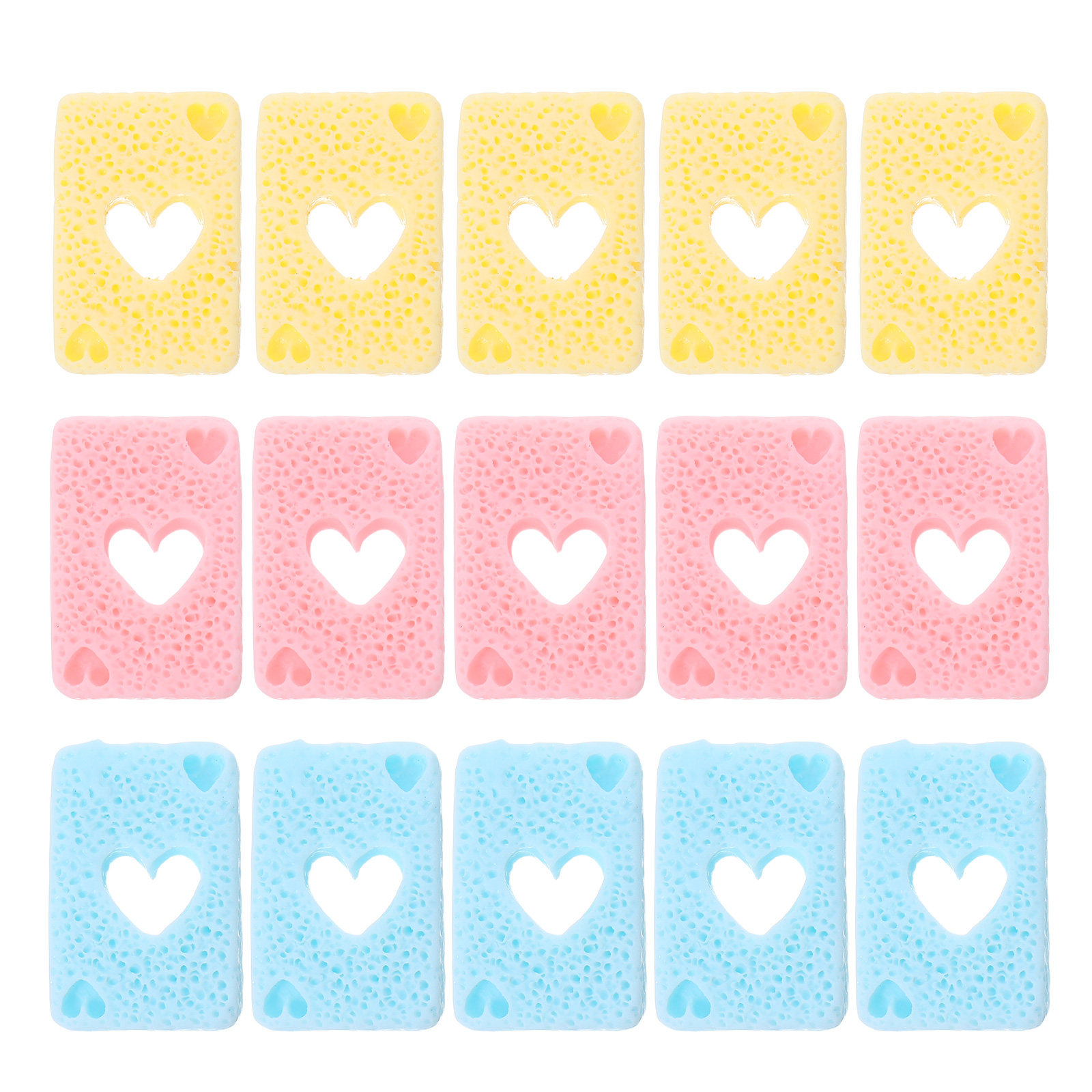 Resin Crafts Diy - 30Pcs Resin Playing Card Charms Candy
