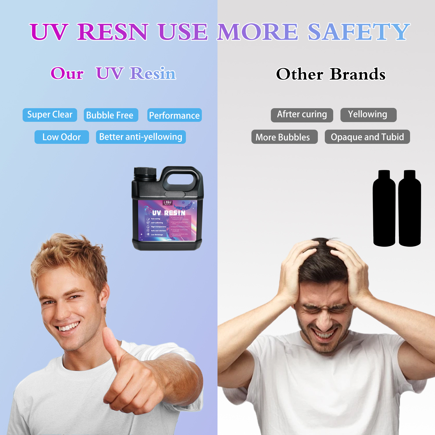 Bulk UV Resin Crystal Clear La - Epoxy Uv Resin Kit recension och pris