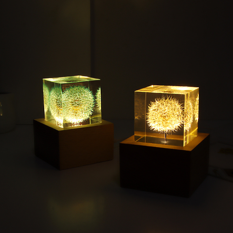 Dandelion preserved fresh flow - Flower Preservation Resin recension och pris