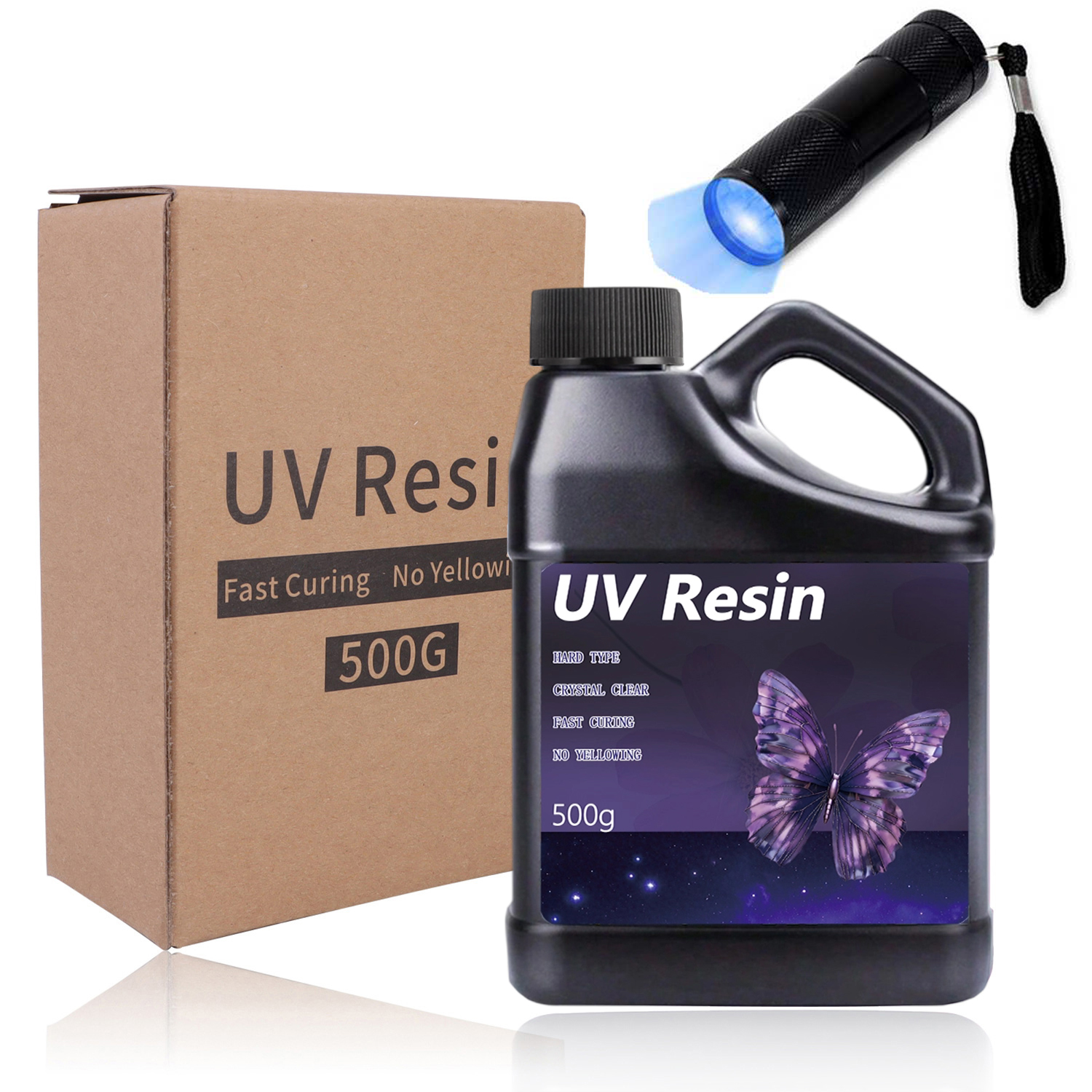 UV Resin-Bulk Upgraded Crystal - Epoxy Uv Resin Kit recension och pris
