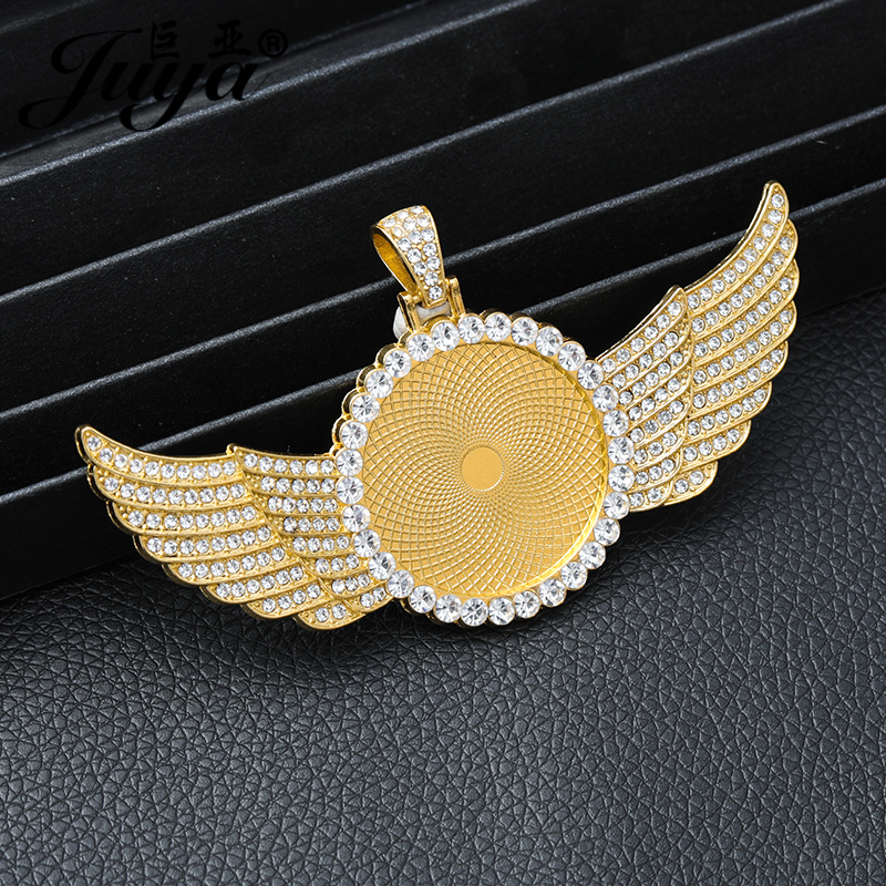 5PCS Blank Wings Pendant Setti - Bezels Set Pendant recension och pris