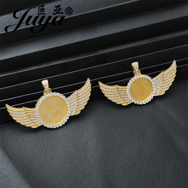 5PCS Blank Wings Pendant Setti - Bezels Set Pendant recension och pris
