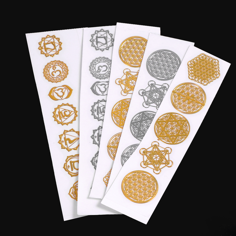 New Geometric Pattern Metal En - Flower Preservation Resin recension och pris