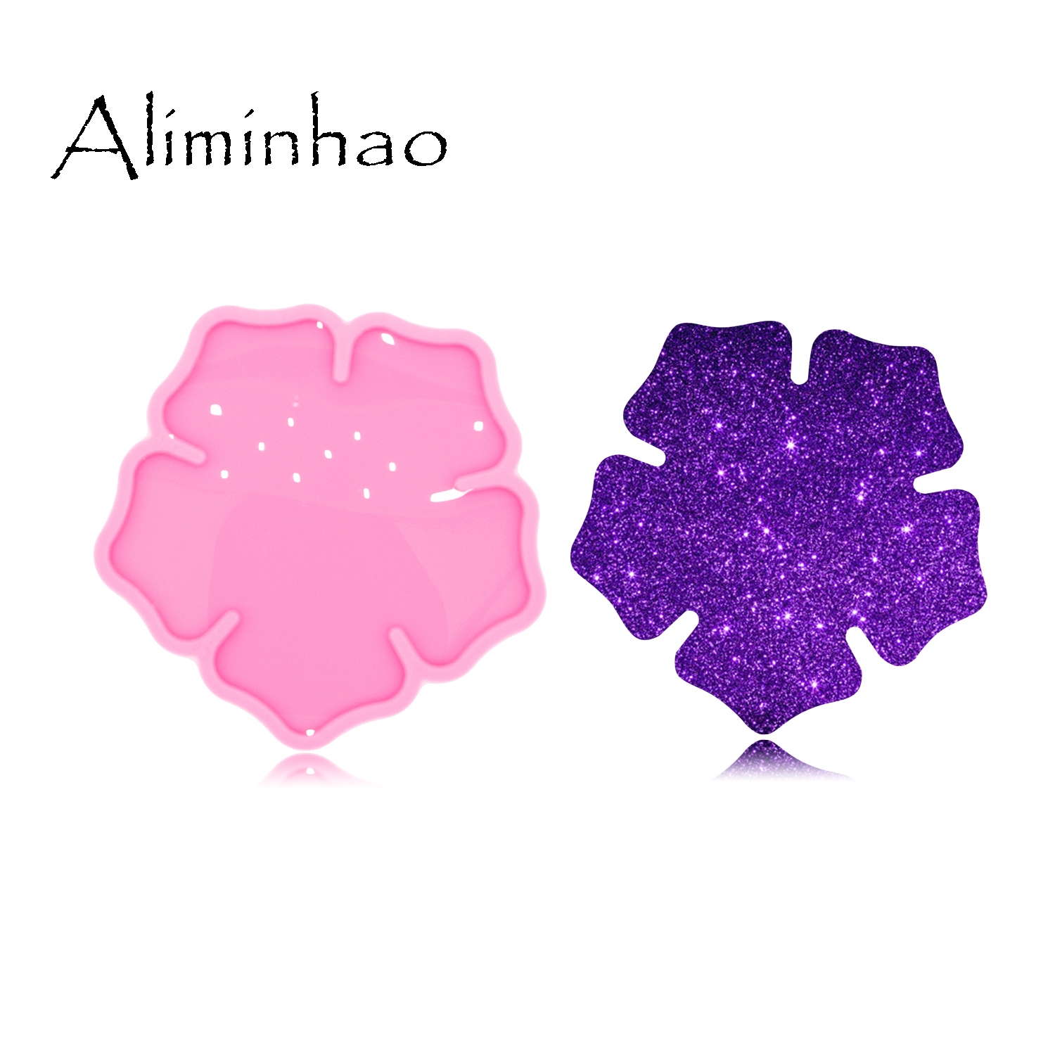 DY0488 Shiny High Quality Flow - Geode Mold Silicone recension och pris