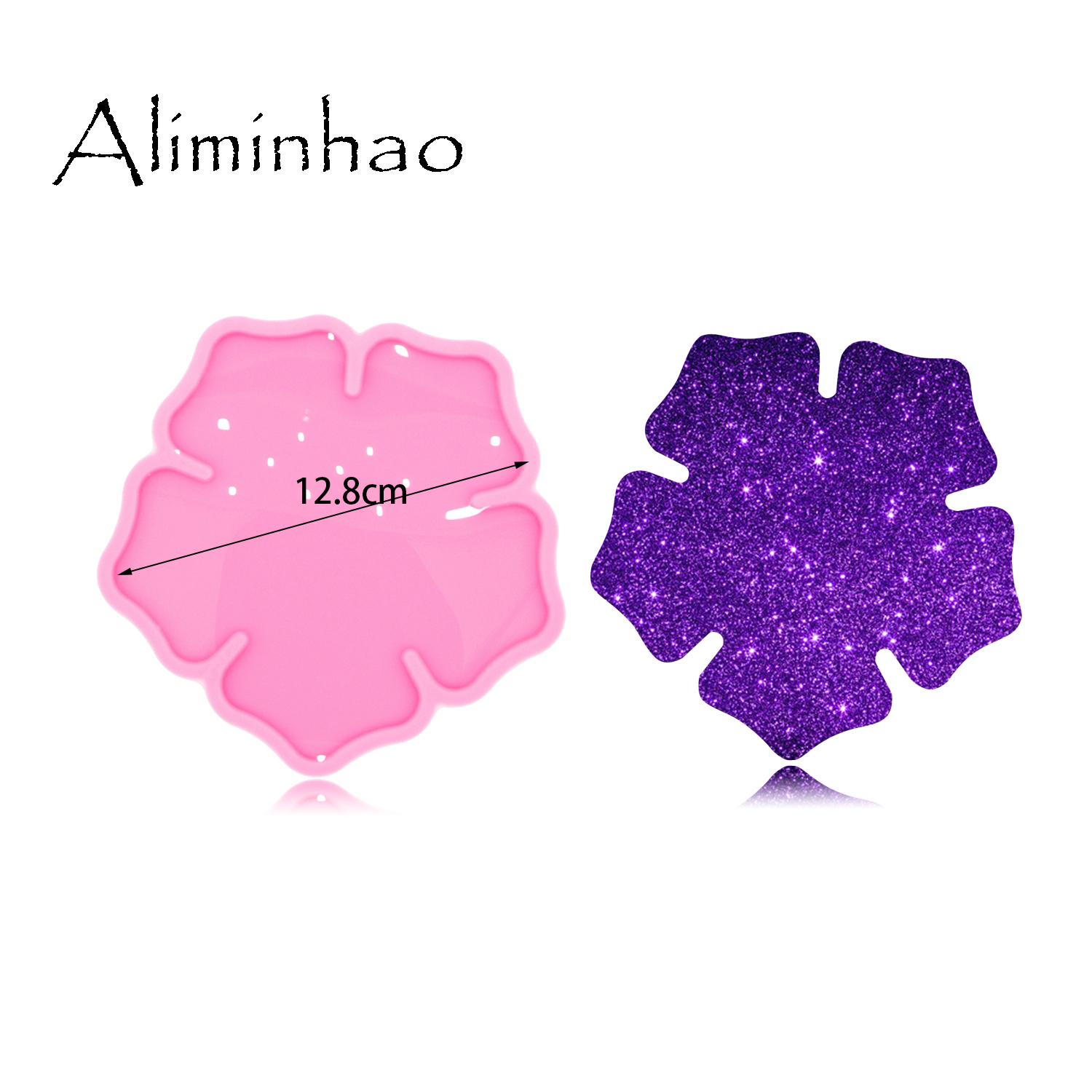 DY0488 Shiny High Quality Flow - Geode Mold Silicone recension och pris