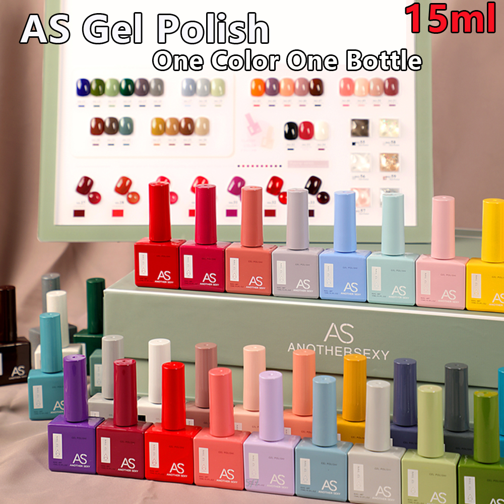 AS 15ml Gel Nail Polish Not Se - Resin Glitter Pack recension och pris