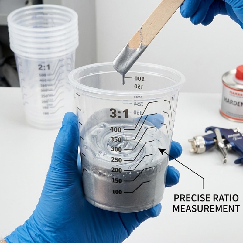 Transparent Plastic Measuring  - Mixing Cup Silicone recension och pris