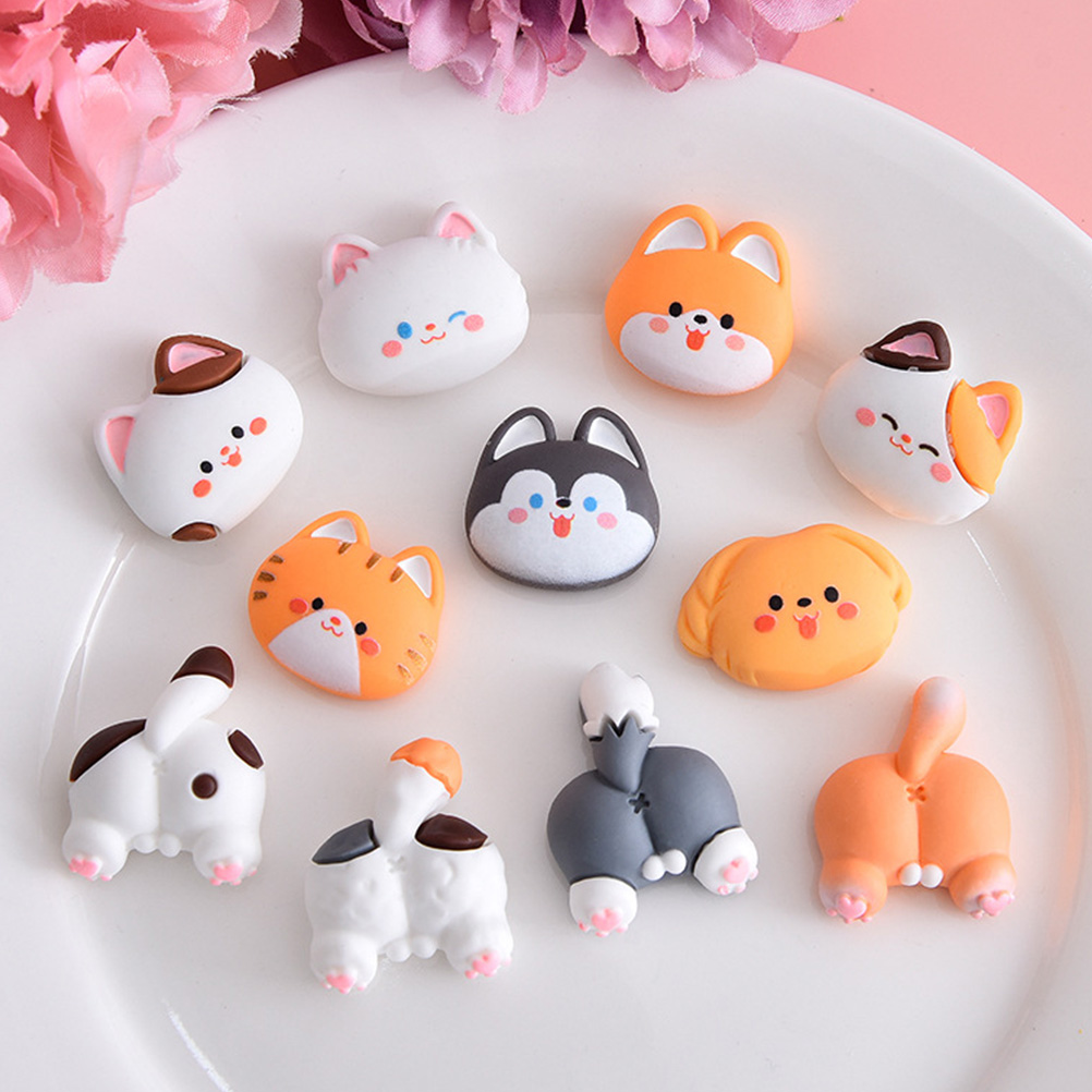 14Pcs DIY Resin Cartoon Charms - Resin Crafts Diy recension och pris