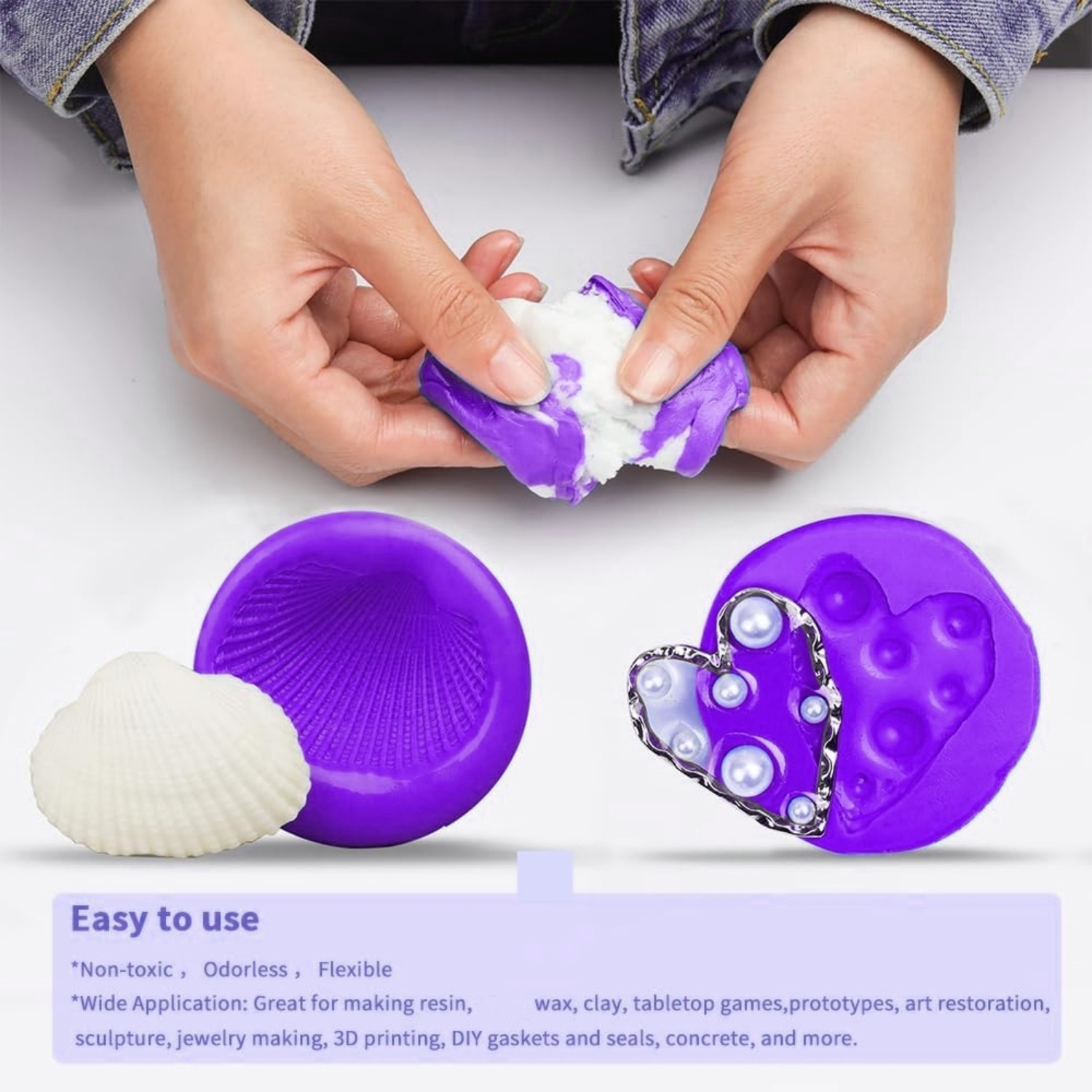 Silicone Putty - Flexible Sili - Resin Craft Kit recension och pris
