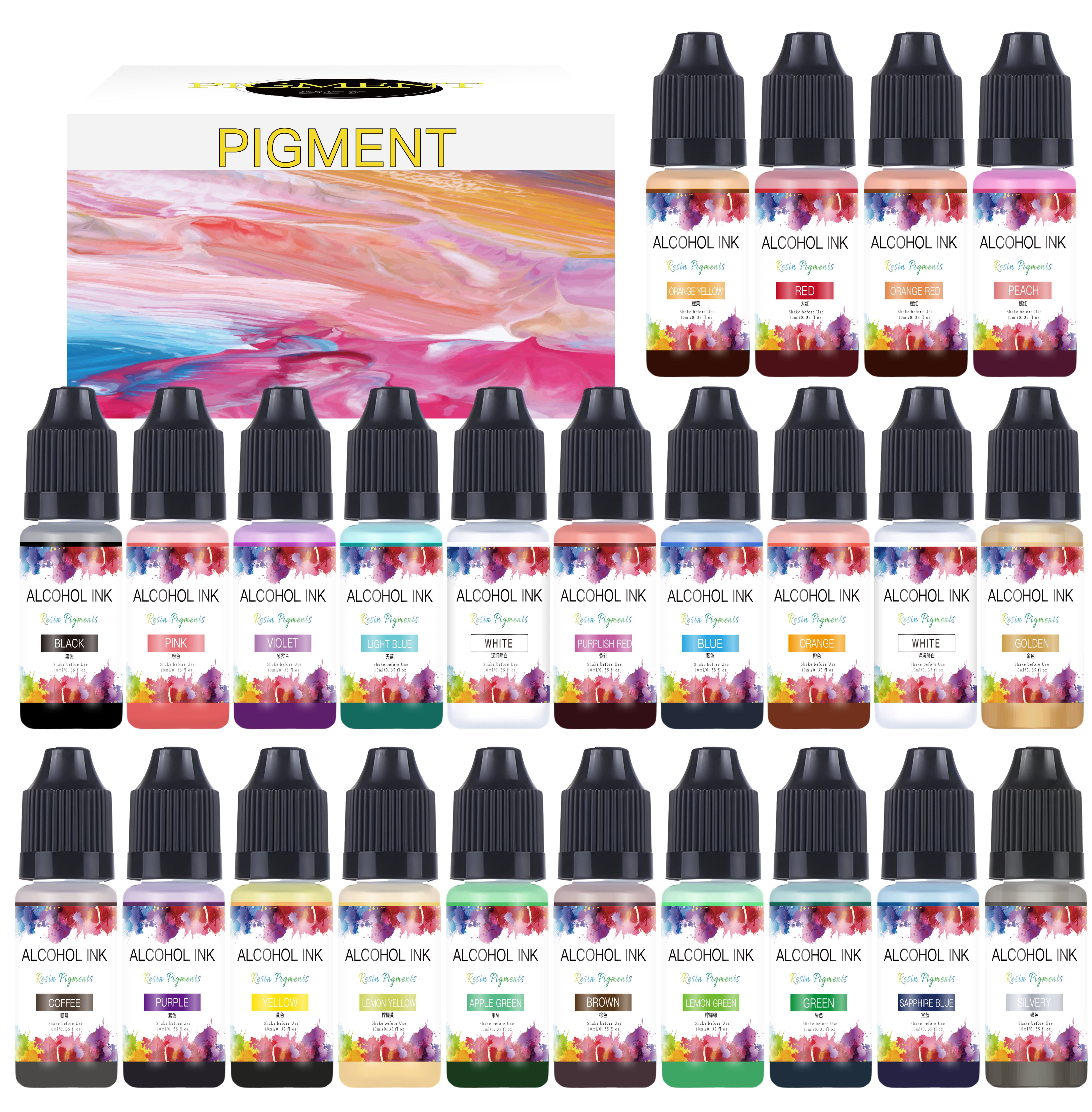 10ml Alcohol Ink Art Epoxy Res - Resin Dye Alcohol recension och pris