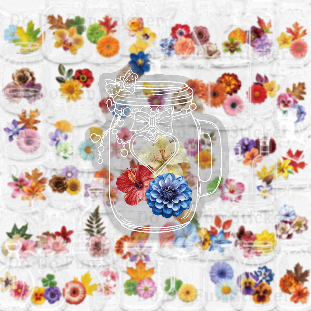 50PCS Glass Bottles with Dried - Dried Flower Bulk recension och pris