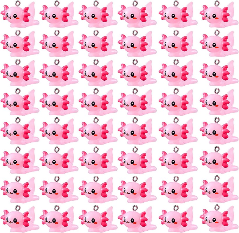 10PCS Resin Mini Axolotl Charm - Resin Craft Material recension och pris