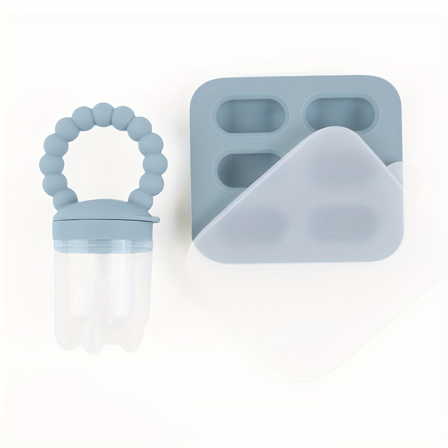 2pcs/set Baby Feeding Set: Fru - Silicone Mold Tray recension och pris