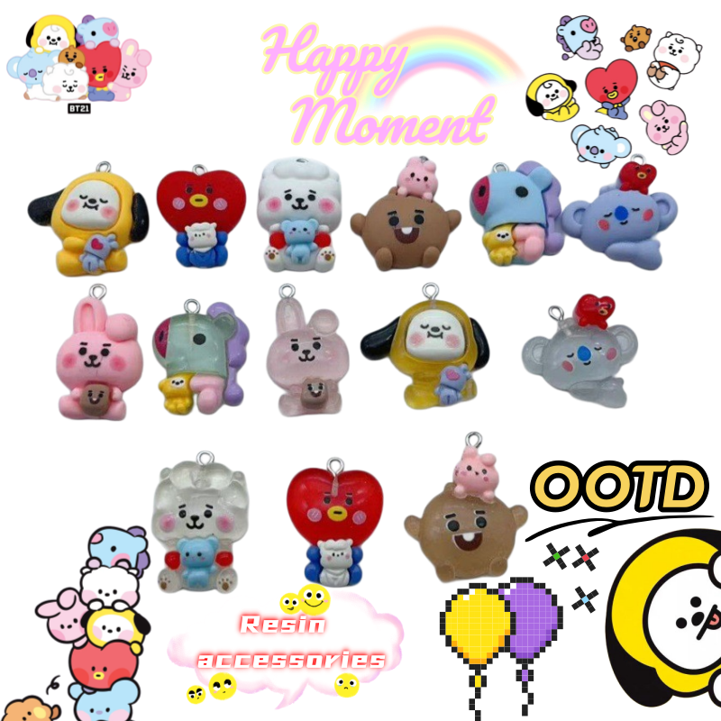 BT21 mang chimmy shooky koya a - Resin Craft Kit recension och pris