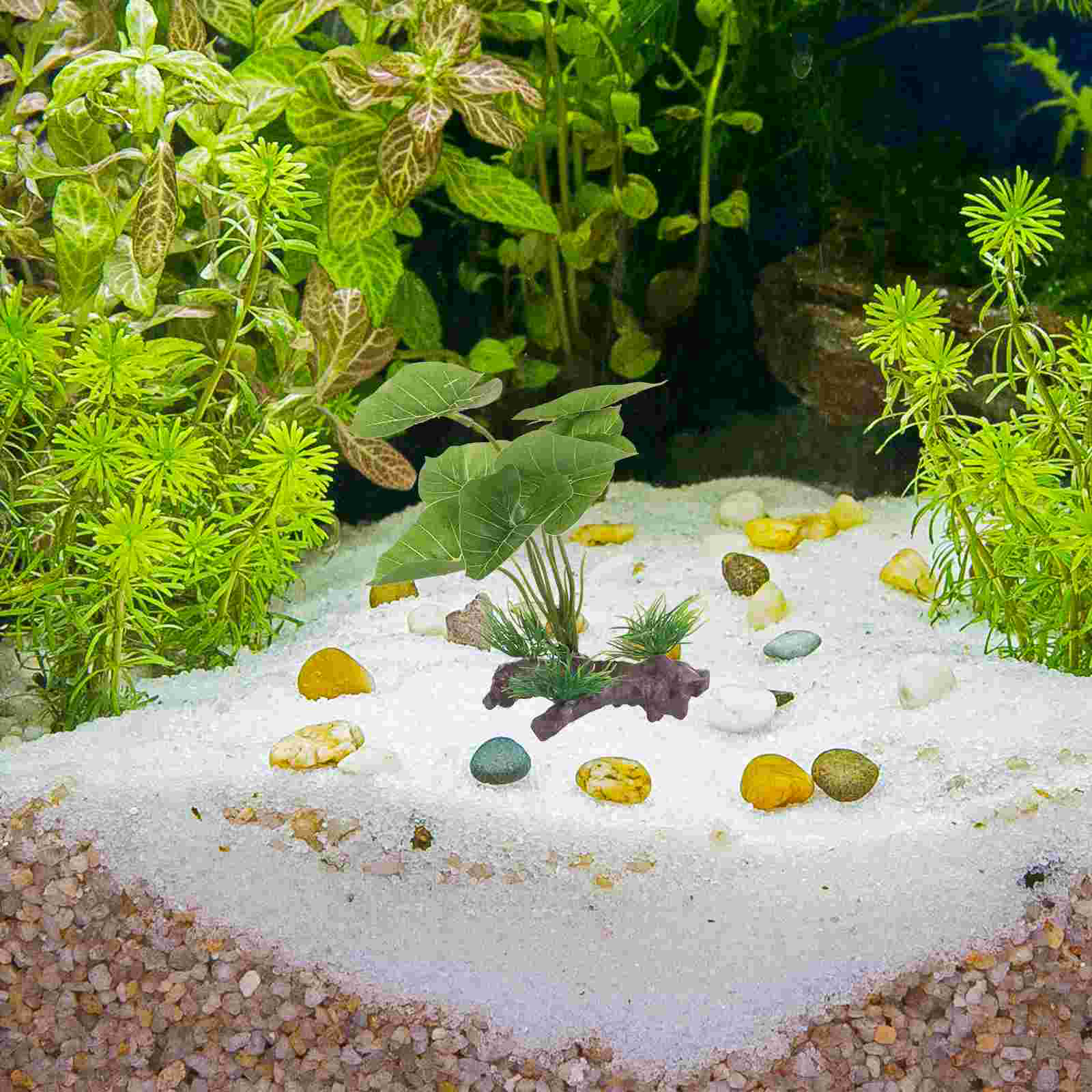 Fish Tank Artificial Water Pla - Terrarium Moss Art recension och pris