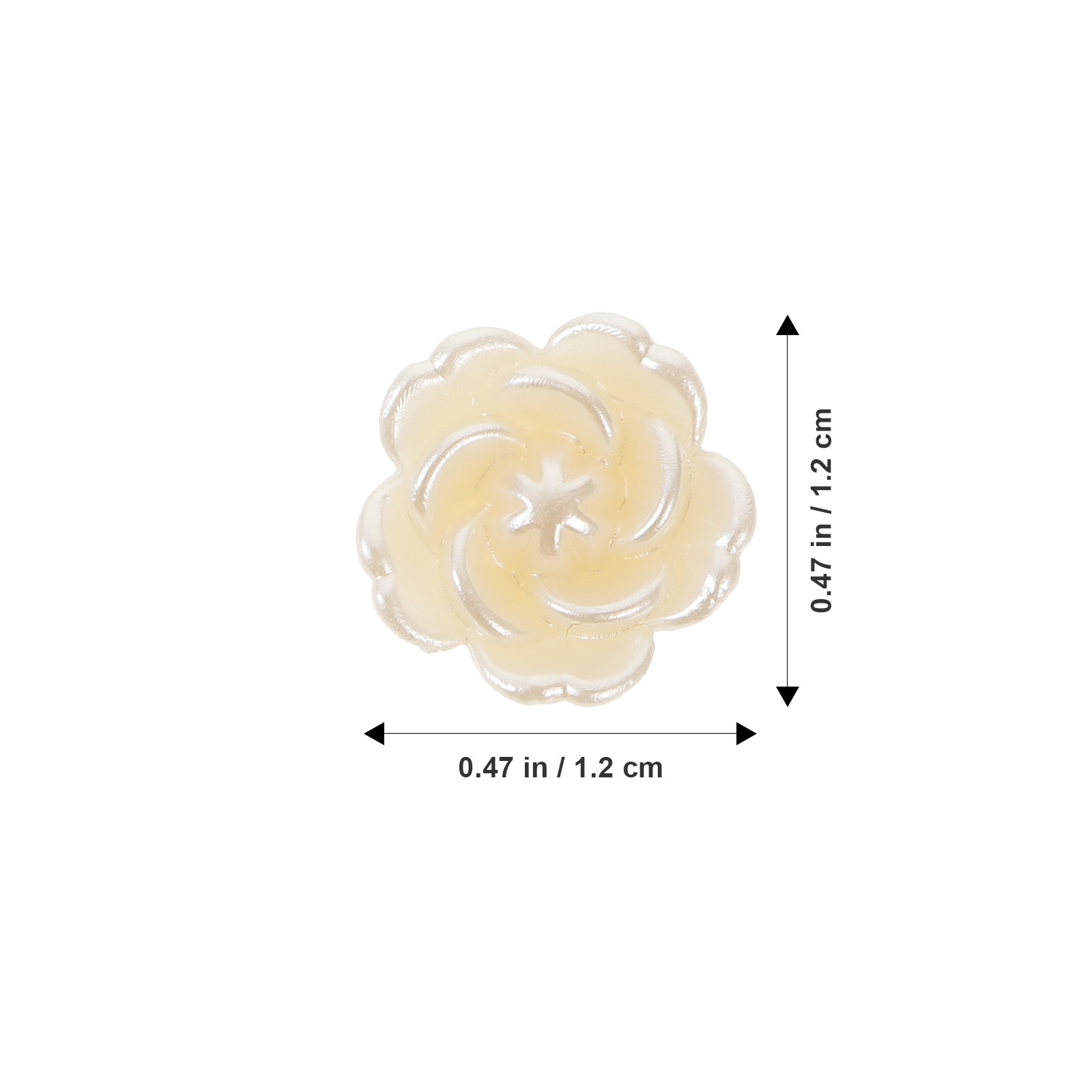 100Pcs Resin Rose Charms Handc - Resin Craft Material recension och pris