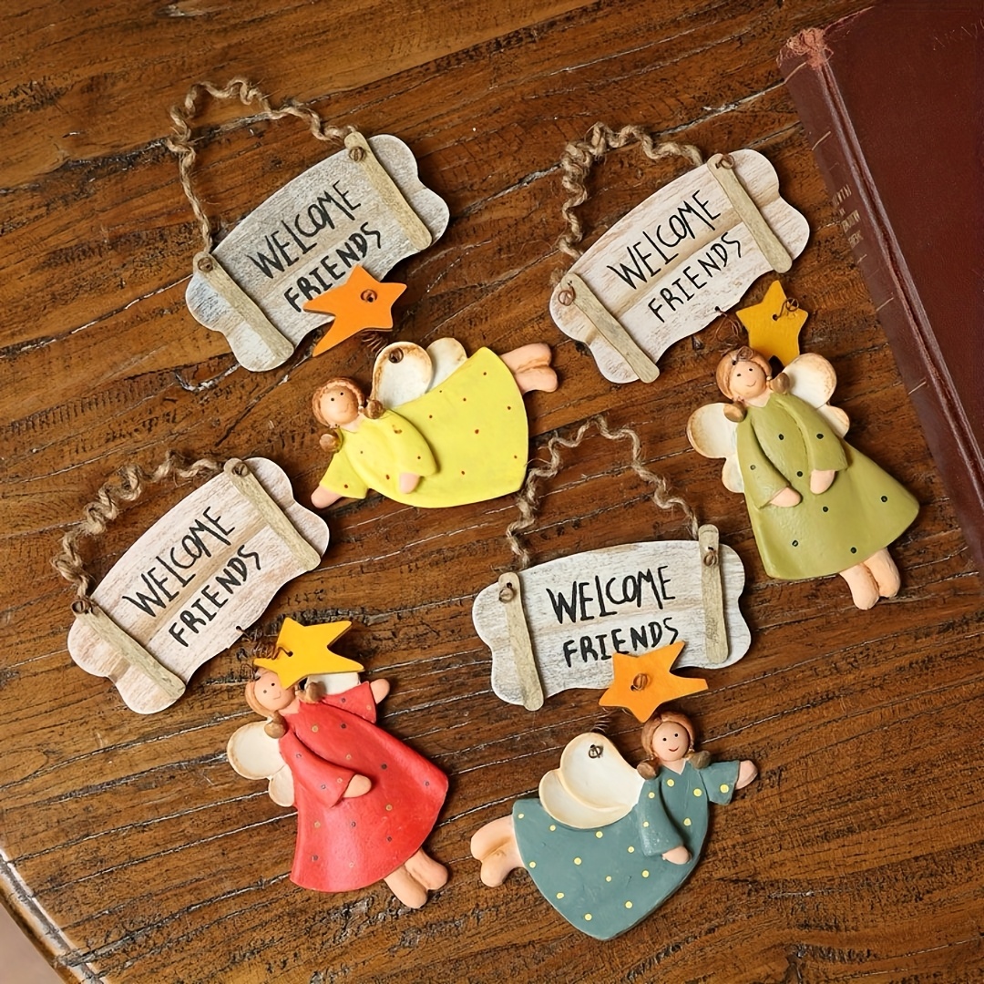 4pcs Angel Pendant Mold, Resin - Resin Craft Ideas recension och pris