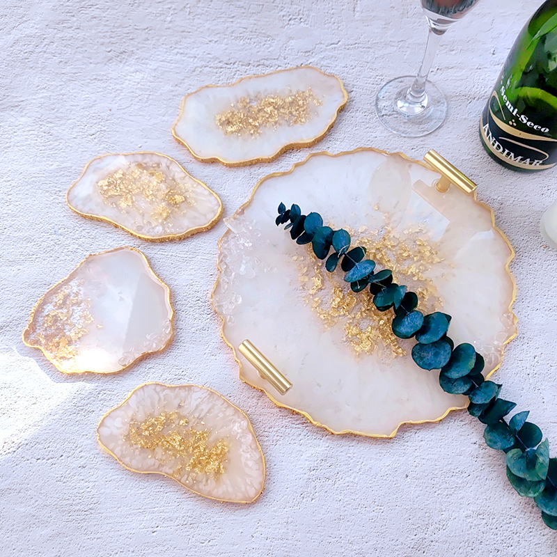 DM272 Resin GoGo Irregular Sha - Geode Mold Silicone recension och pris