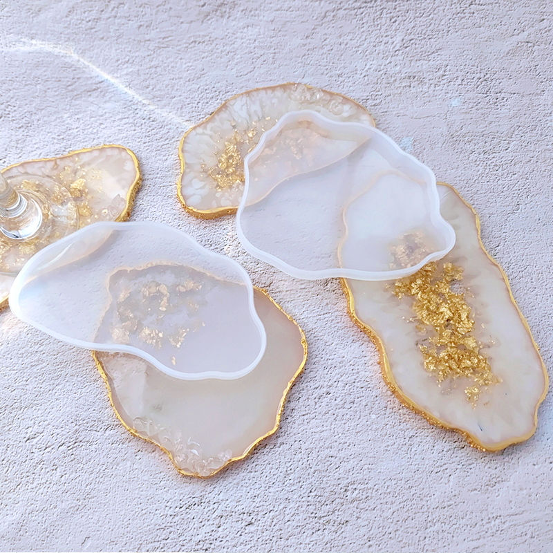 DM272 Resin GoGo Irregular Sha - Geode Mold Silicone recension och pris