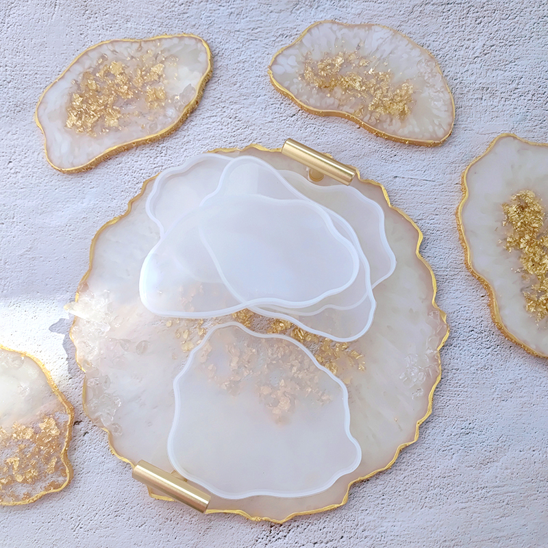 DM272 Resin GoGo Irregular Sha - Geode Mold Silicone recension och pris