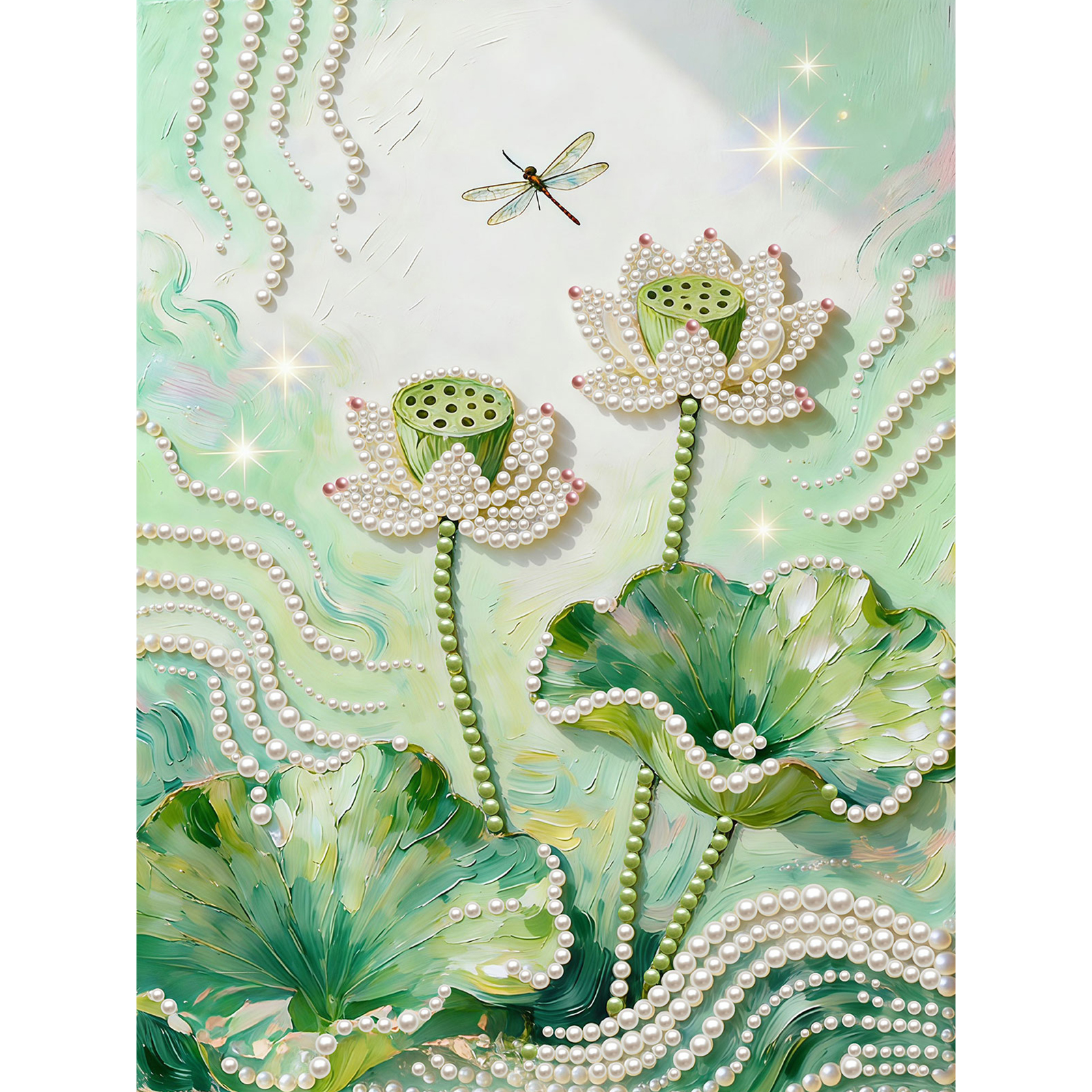 DIY Pearl Art Painting with Fr - Resin Craft For Beginners recension och pris