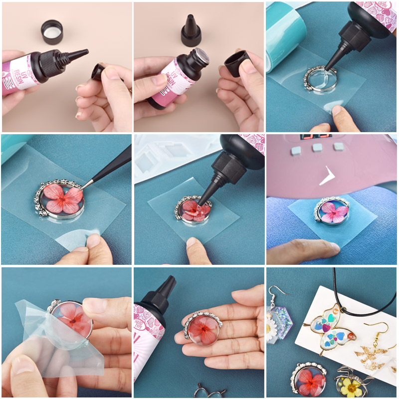 UV Resin Glue Transparent Epox - Epoxy Uv Resin Kit recension och pris