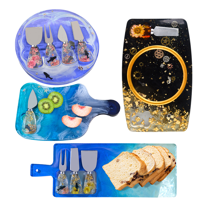 DM379 Knife And Fork Handle Re - Flower Preservation Resin recension och pris