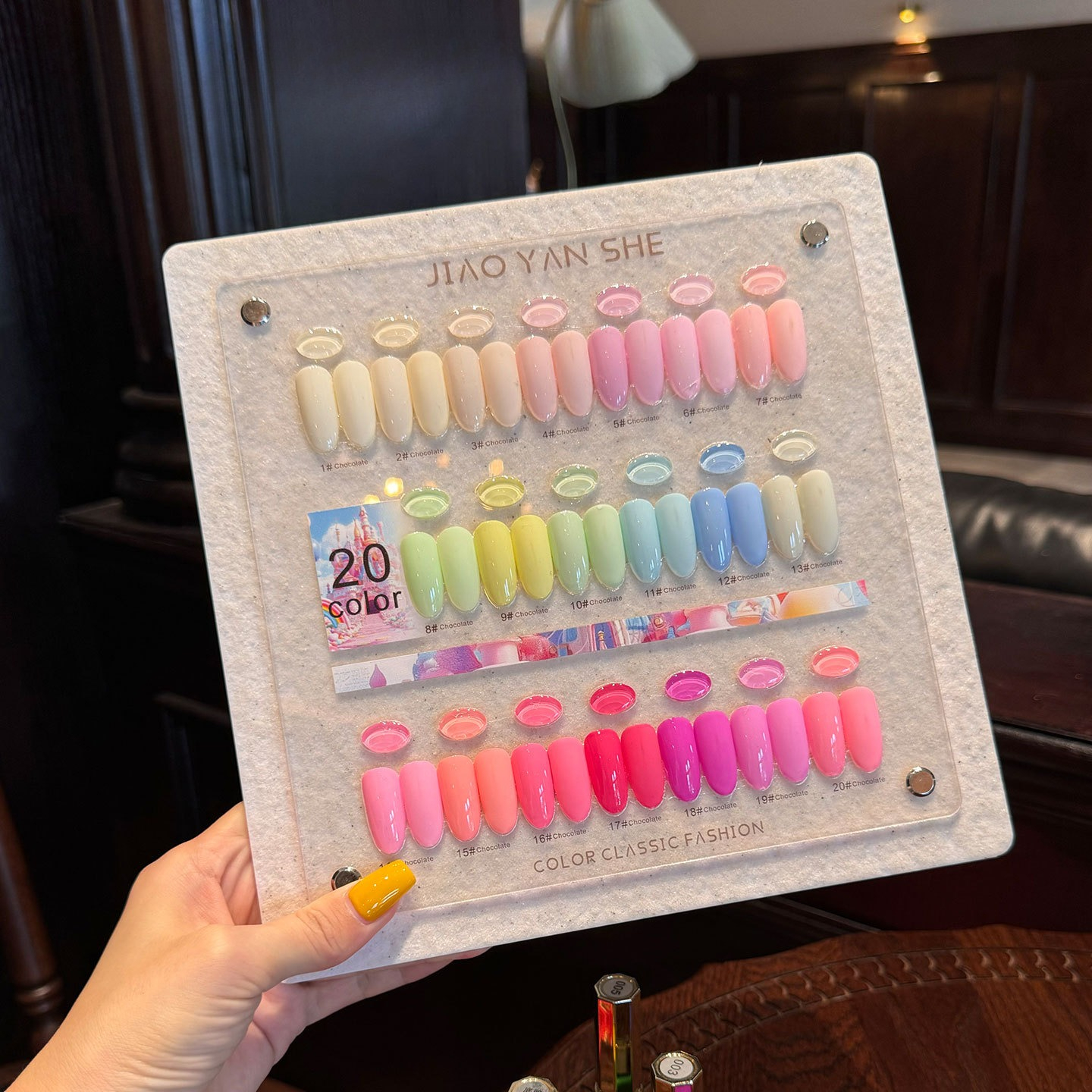 20Pcs/Set Purple Green Blue Co - Resin Glitter Pack recension och pris