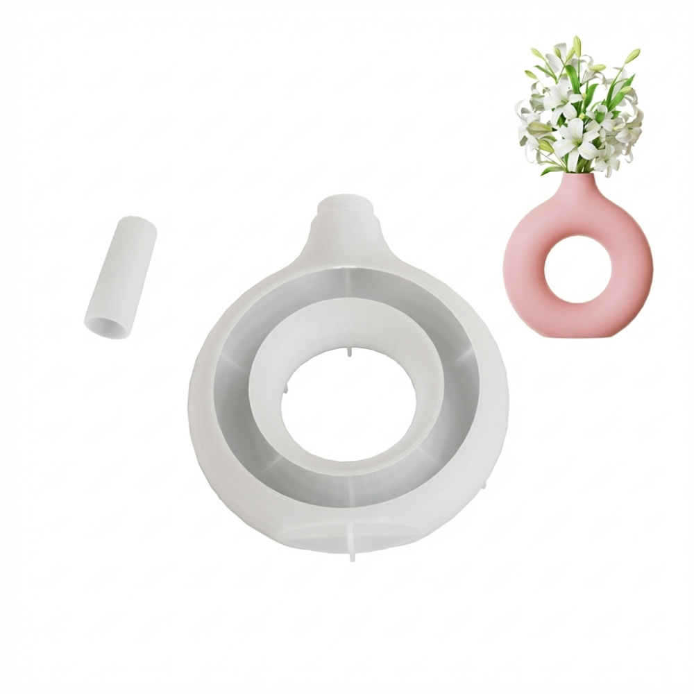 Oval Stripe Silicone Vase Mold - Resin Craft Workshop recension och pris