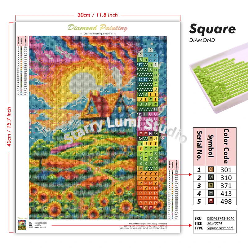 Hatsune Miku Diamond painting  - Resin Craft Kit recension och pris