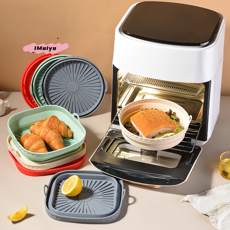 Square Foldable Air Fryer Sili - Silicone Mold Tray recension och pris
