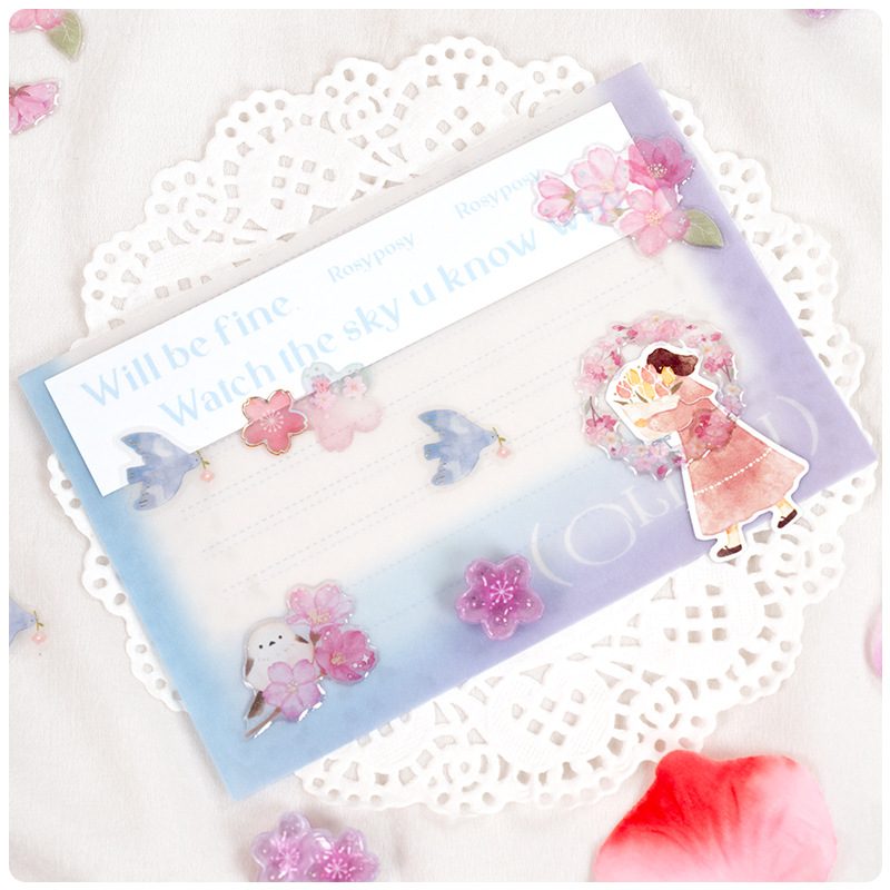 Japanese Style Sakura Crystal  - Resin Crafts Diy recension och pris