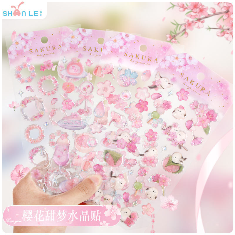 Japanese Style Sakura Crystal  - Resin Crafts Diy recension och pris