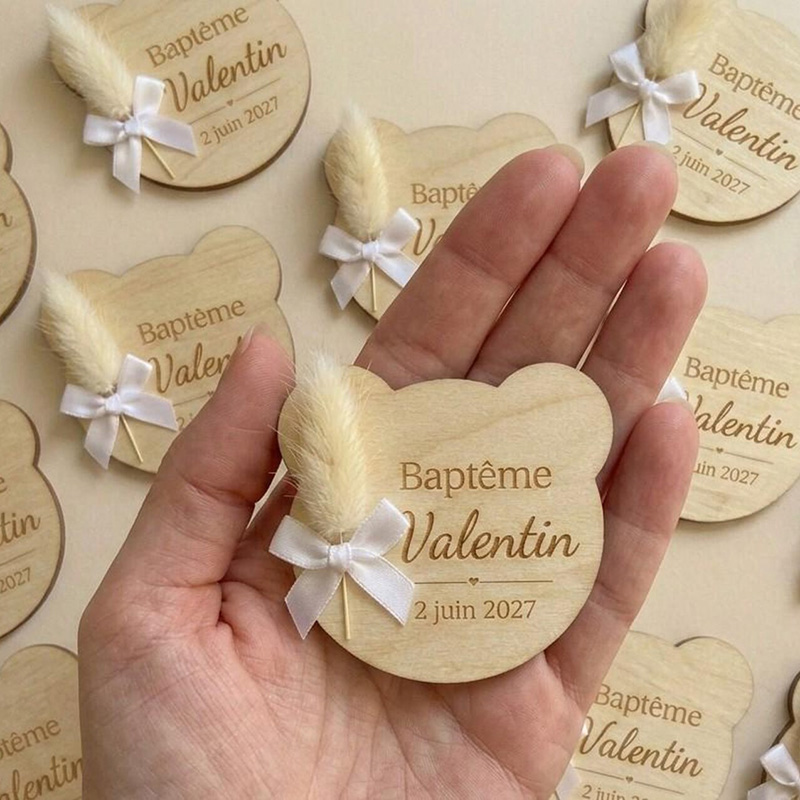 Customizable Wooden Magnets Gi - Dried Flower Bulk recension och pris