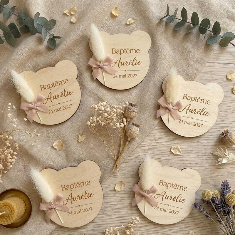 Customizable Wooden Magnets Gi - Dried Flower Bulk recension och pris
