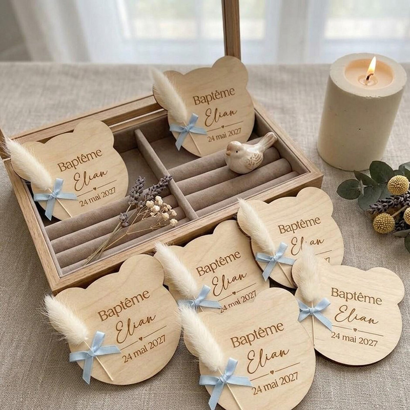 Customizable Wooden Magnets Gi - Dried Flower Bulk recension och pris