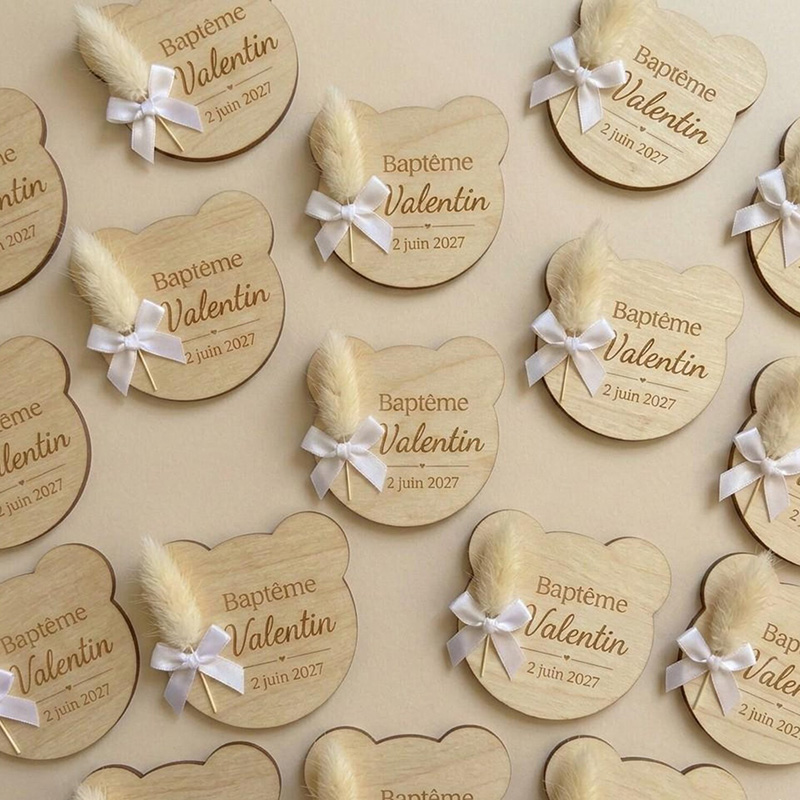 Customizable Wooden Magnets Gi - Dried Flower Bulk recension och pris