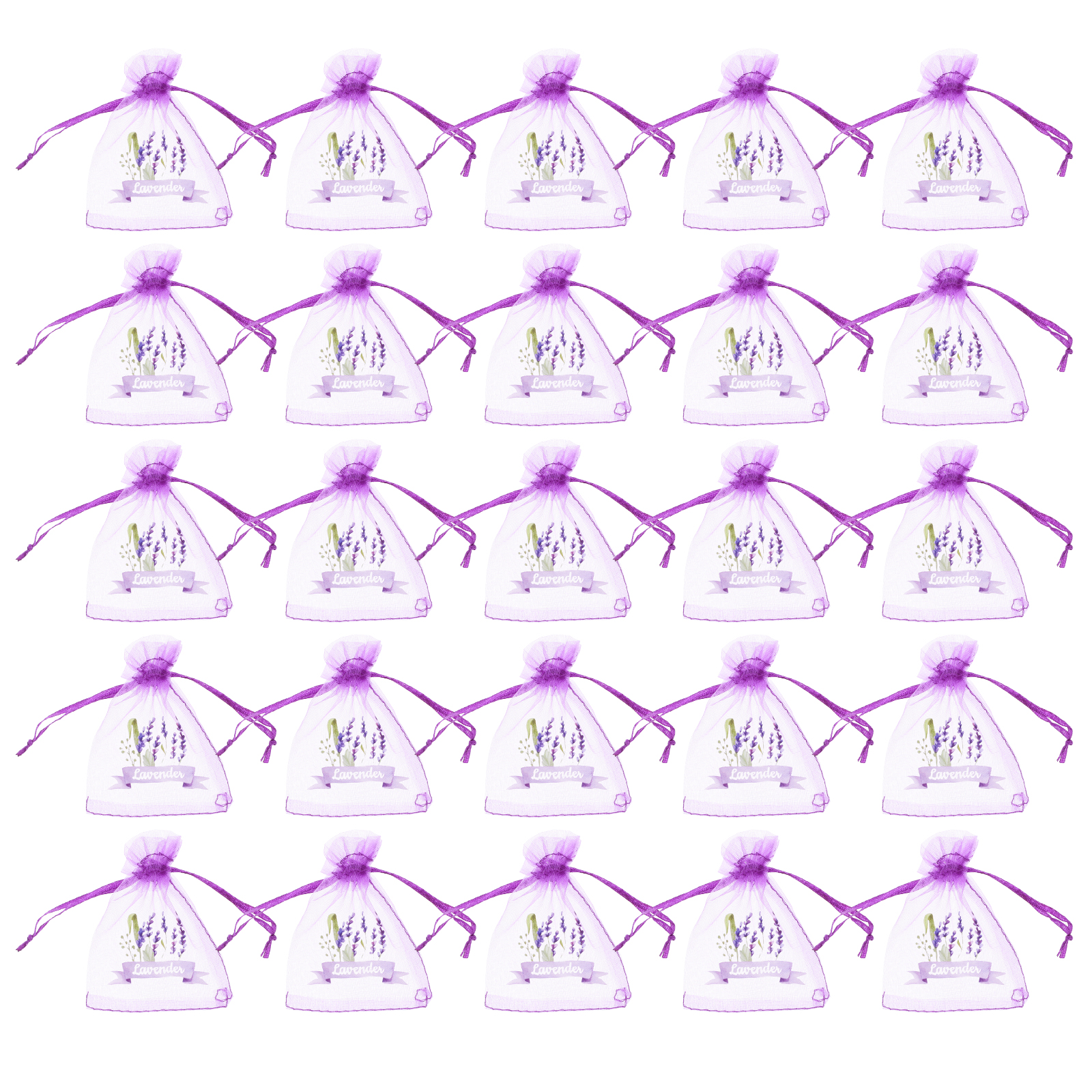 20 Pcs Empty Lavender Sachets  - Dried Flower Bulk recension och pris