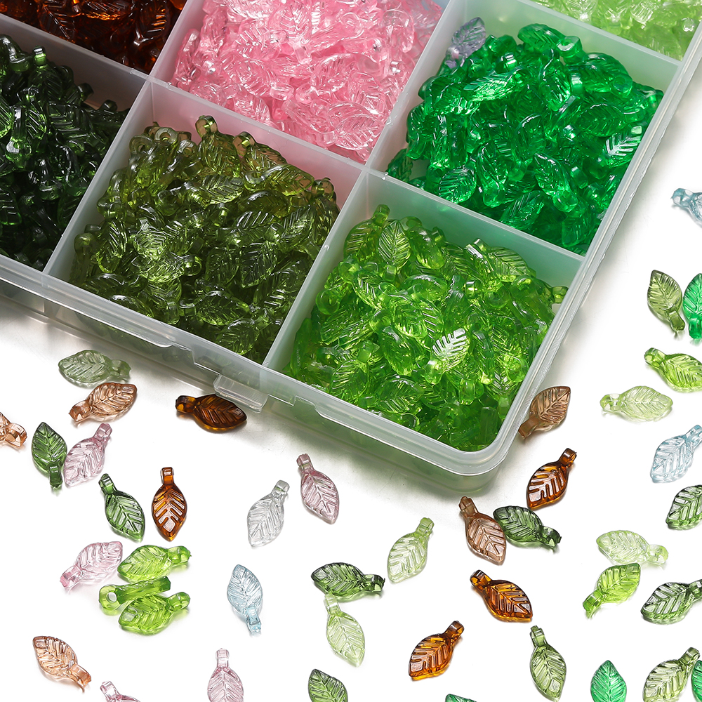 Acrylic Leaf Shaped Spacer Bea - Resin Craft Supplies recension och pris