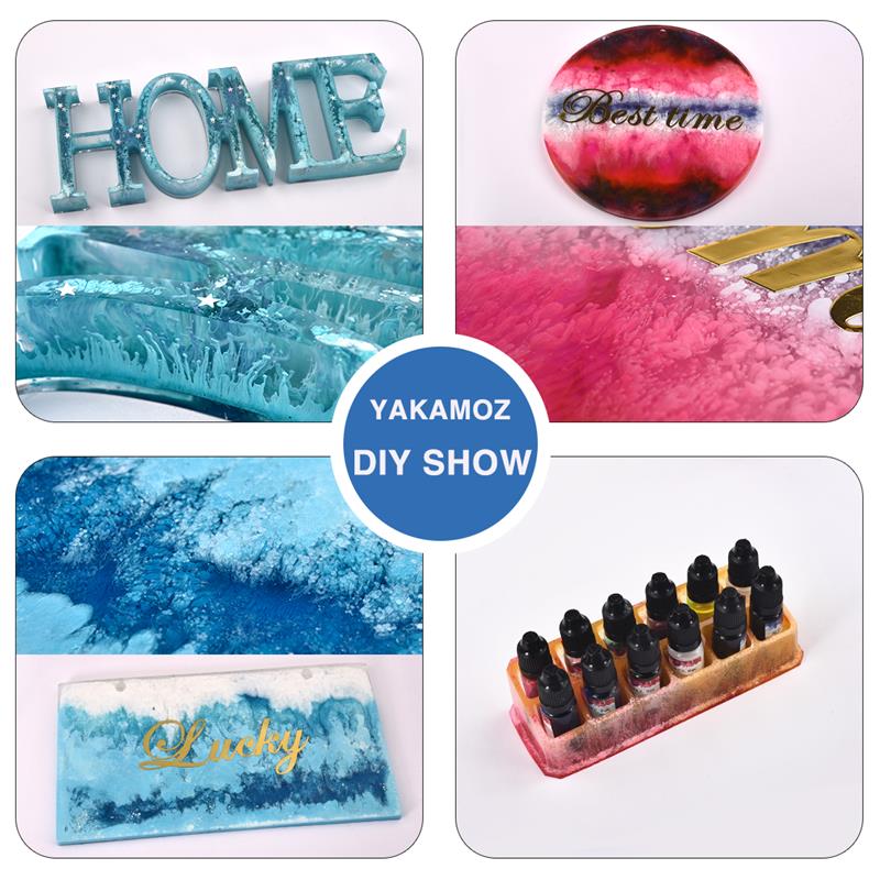 24 Colors/Set 10ml Art Ink Alc - Resin Dye Alcohol recension och pris