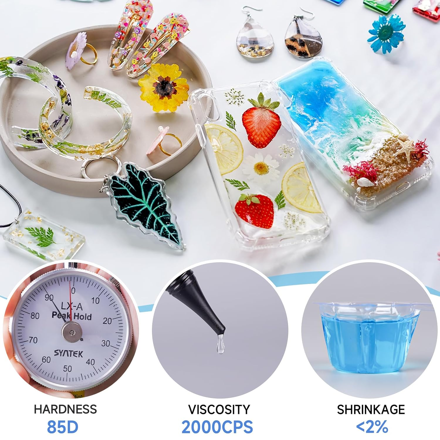 UV Resin,Crystal Clear,Hard UV - Epoxy Uv Resin Kit recension och pris