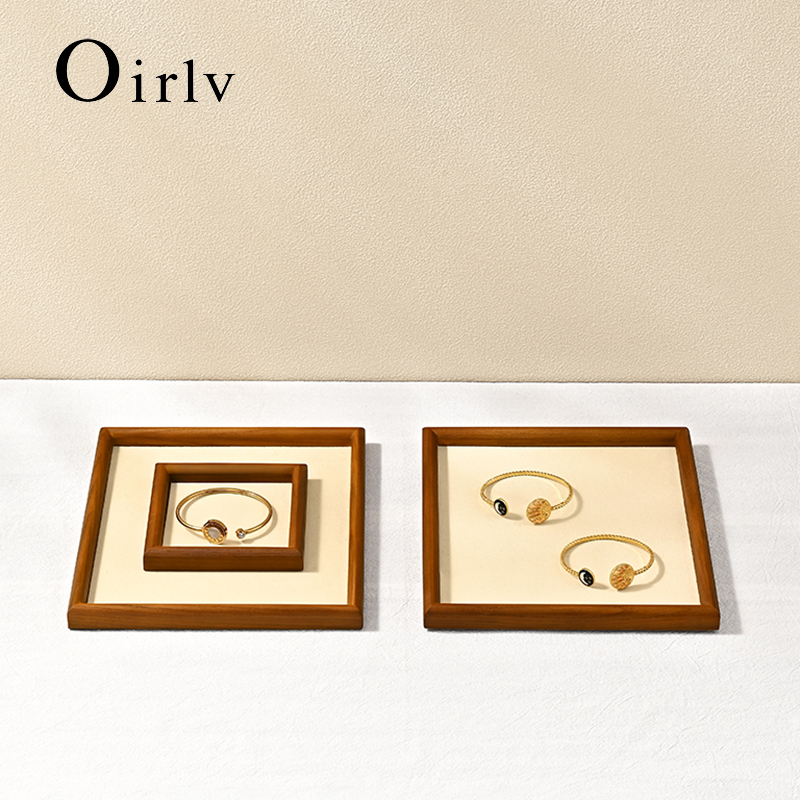 Oirlv Wooden Jewelry Display T - Wood Ring Blank recension och pris