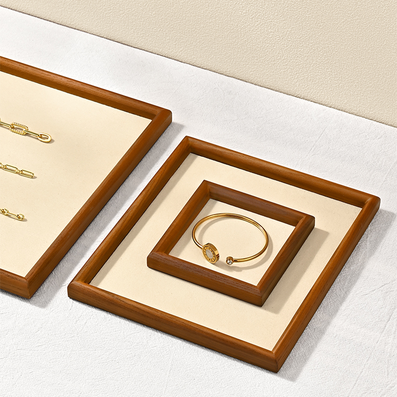 Oirlv Wooden Jewelry Display T - Wood Ring Blank recension och pris