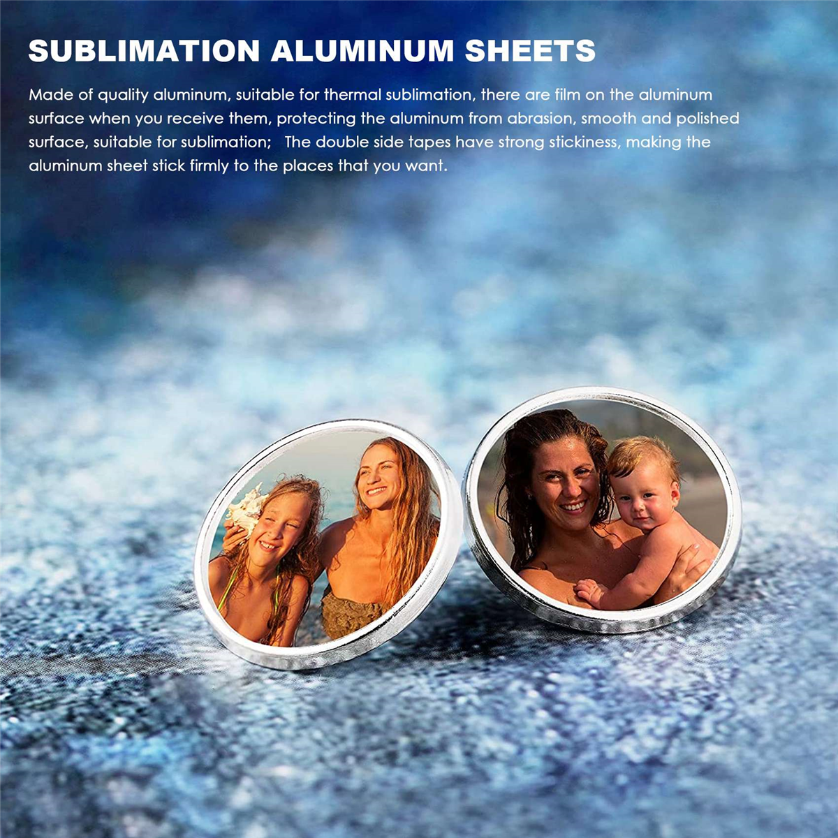 ABLG Sublimation Blank Aluminu - Bezels Set Pendant recension och pris