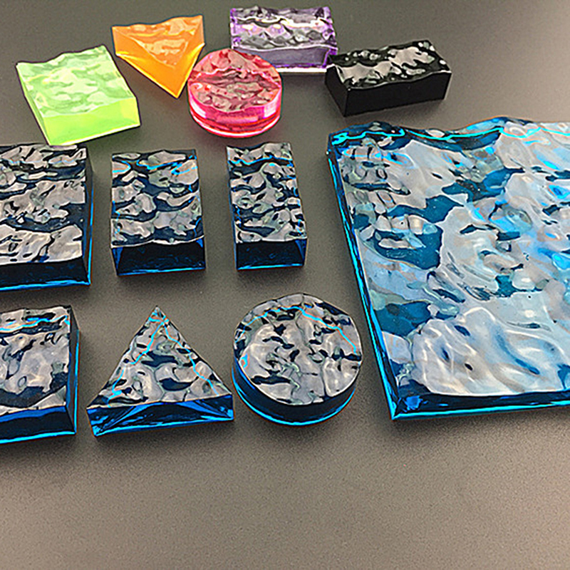 Water Ripples Wave Pendant Nec - Resin Ocean Wave Mold recension och pris