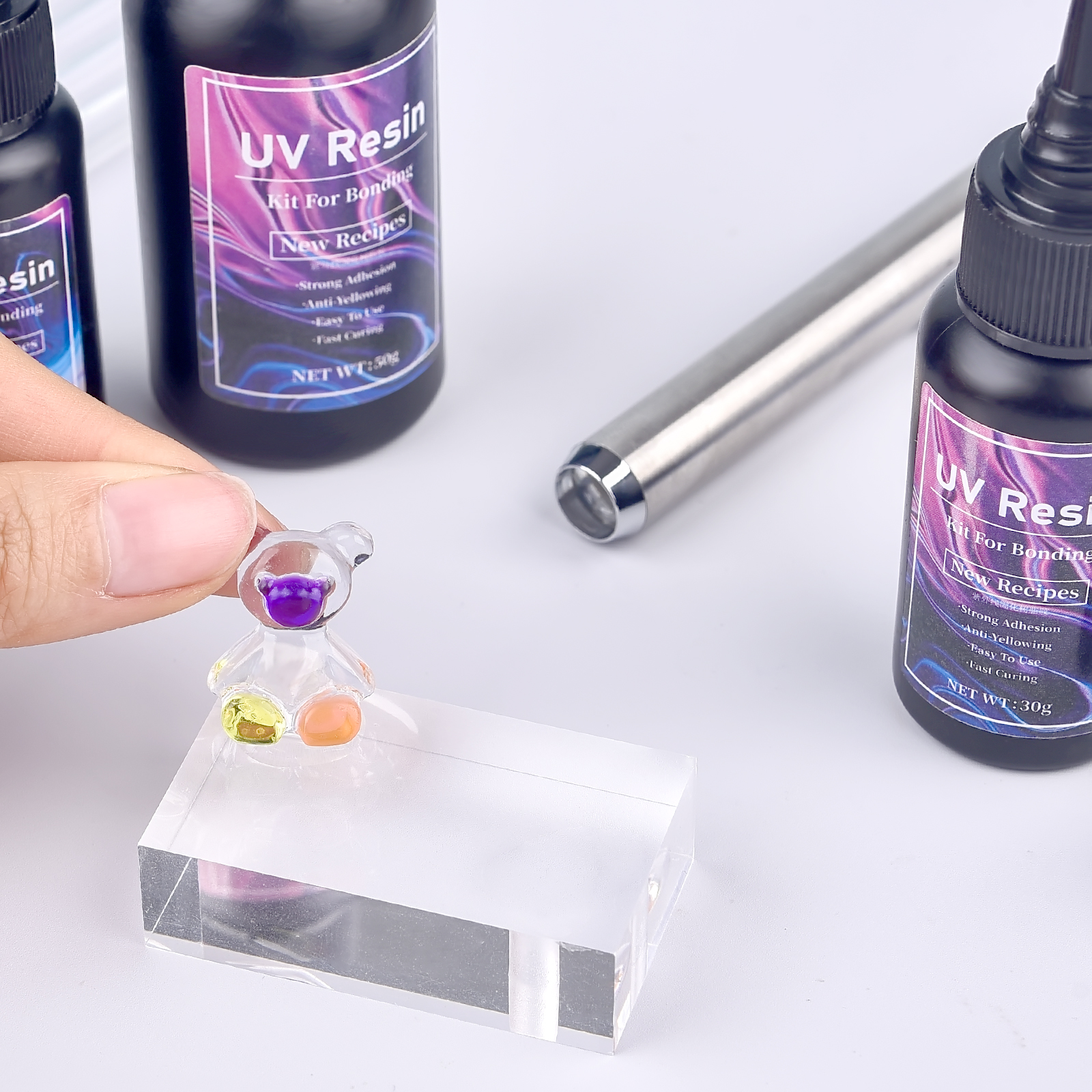 UV Bonding Welding Glue Super  - Epoxy Uv Resin Kit recension och pris