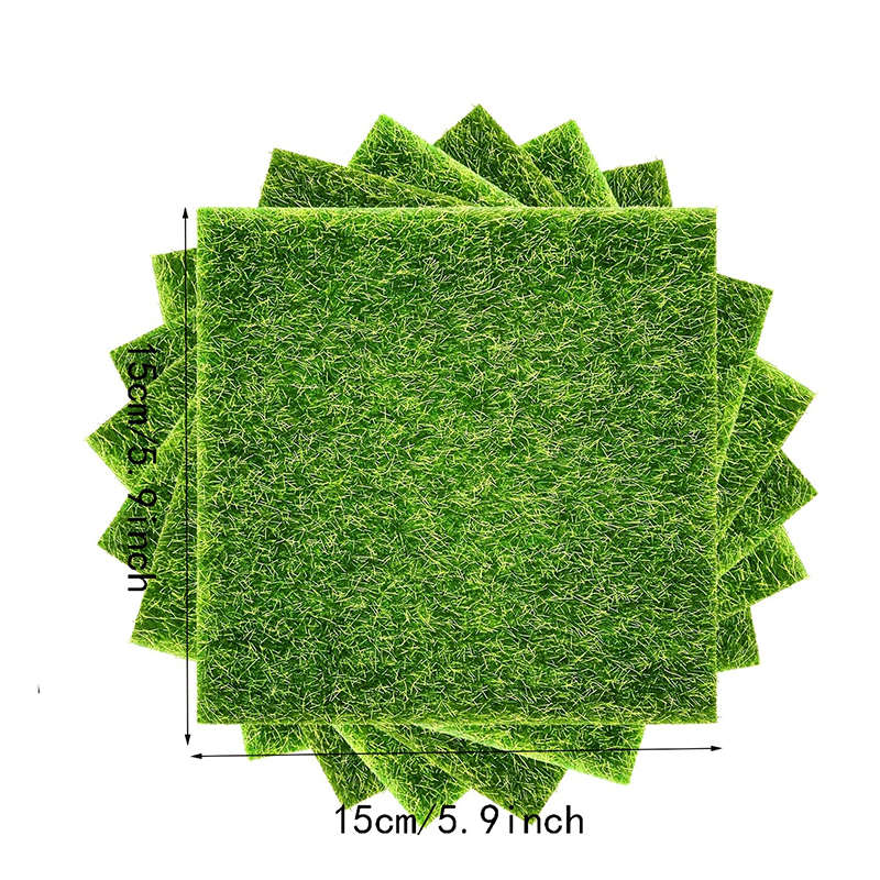 15cm/30cm Artificial Lawn Gras - Terrarium Moss Art recension och pris