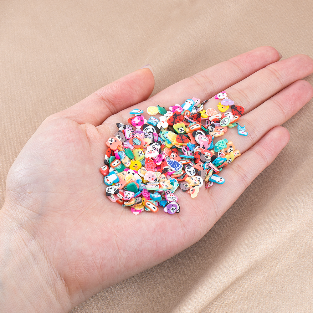 1000pcs Mix Fruit Soft Clay Sl - Flower Preservation Resin recension och pris